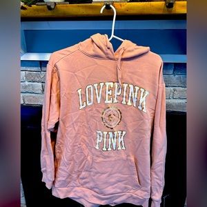 Pink hoodie